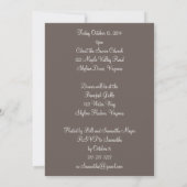 Aspen Birch Tree Rehearsal Dinner Invitations Kaart (Achterkant)