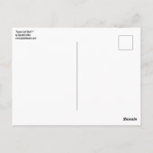 Aspen blad schedel 1 briefkaart (Achterkant)