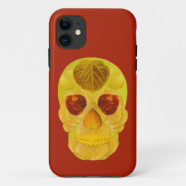 Aspen blad schedel 1 Case-Mate iPhone case