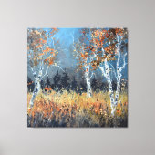 Aspen-bomen Canvas Afdruk (Voorkant)