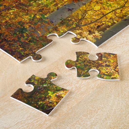 Aspen-bomen in de Herfst | Sierra Nevada bergen, C Legpuzzel (Zijkant)
