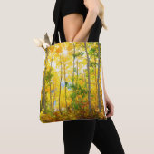 Aspen-bomen in de Herfst | Sierra Nevada bergen, C Tote Bag (Dichtbij)