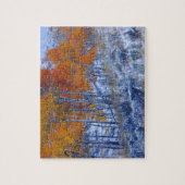 Aspen bomen in de valkleuren, Bighorn Mountains, Legpuzzel (Verticaal)