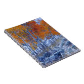 Aspen bomen in de valkleuren, Bighorn Mountains, Notitieboek (Rechterzijde)