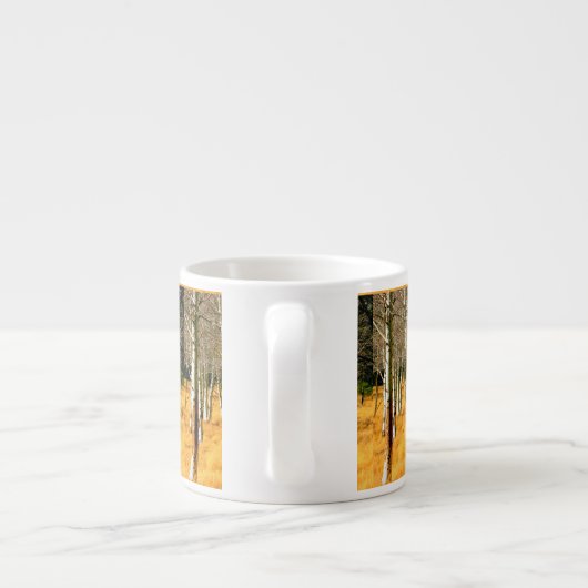 aspen bossen espresso mok (Achterkant)