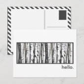 aspen briefkaart (Voorkant / Achterkant)