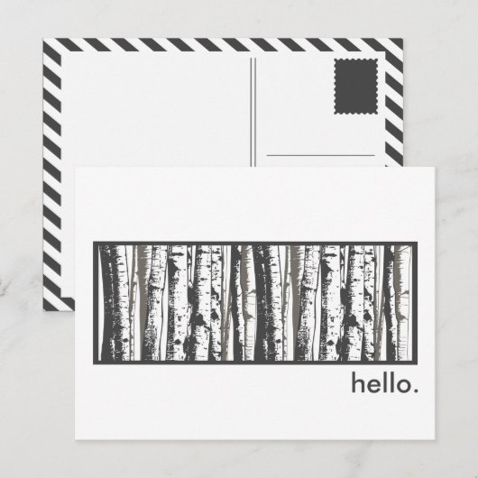 aspen briefkaart (Voorkant / Achterkant)