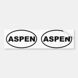 Aspen Bumpersticker