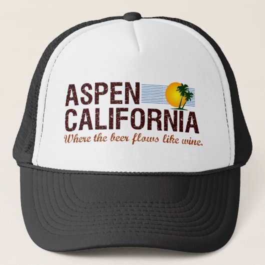 Aspen California Trucker Pet (Voorkant)