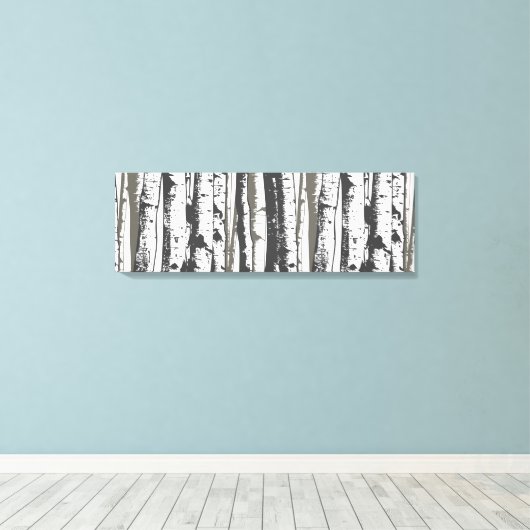 aspen canvas afdruk (Insitu (Houten vloer))