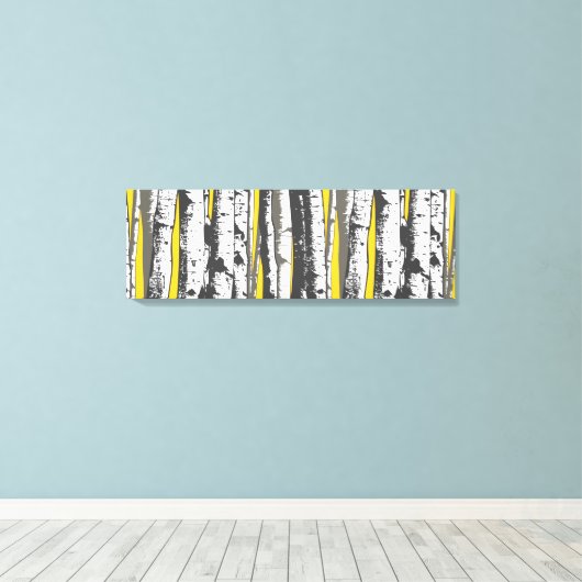 aspen canvas afdruk (Insitu (Houten vloer))