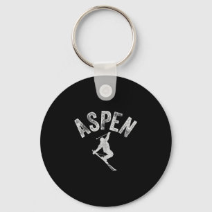 Aspen Co Ski Colorado Cool Aspen Skiën Co Winter Sleutelhanger