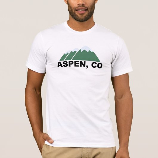 Aspen, CO T-shirt (Voorkant)