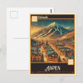 Aspen, Colorado | Antiek Briefkaart (Voorkant / Achterkant)