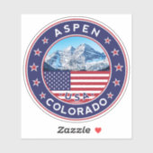Aspen Colorado, Aspen Sticker (Vel)