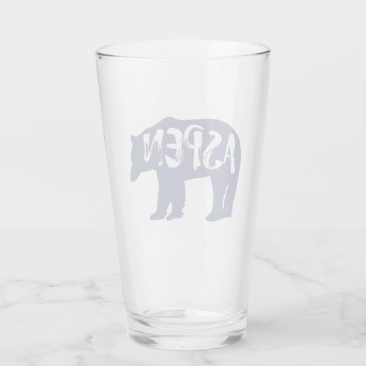 Aspen Colorado Beer Glas (Achterkant)