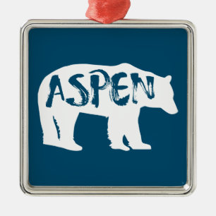 Aspen Colorado Beer Metalen Ornament