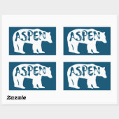Aspen Colorado Beer Rechthoekige Sticker (Vel)