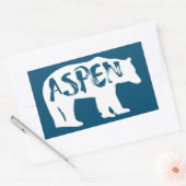 Aspen Colorado Beer Rechthoekige Sticker (Envelop)