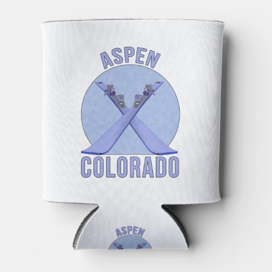 Aspen, Colorado Blikjeskoeler (Voorkant)