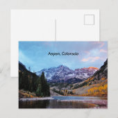 Aspen, Colorado Briefkaart (Voorkant / Achterkant)
