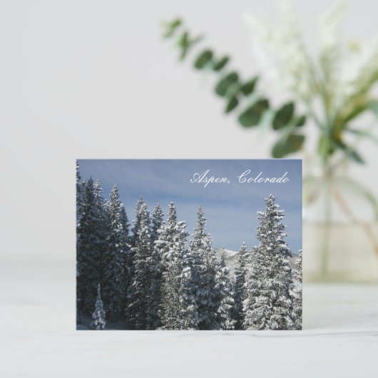 Aspen, Colorado Briefkaart (Staand voorkant)