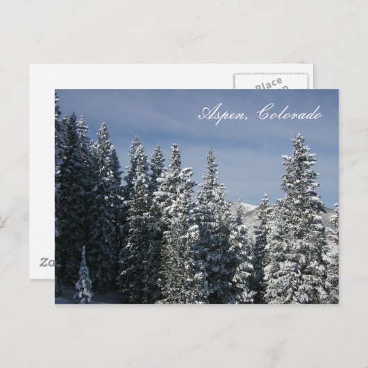Aspen, Colorado Briefkaart (Voorkant / Achterkant)