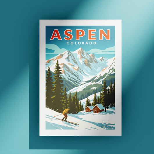  Aspen Colorado Briefkaart