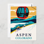Aspen, Colorado Briefkaart (Voorkant / Achterkant)