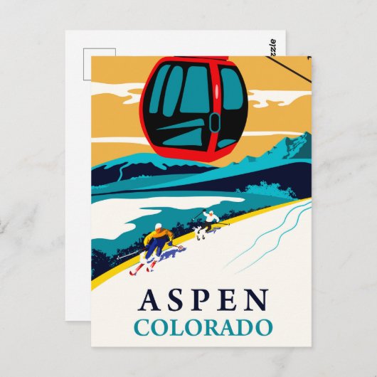 Aspen, Colorado Briefkaart (Voorkant / Achterkant)