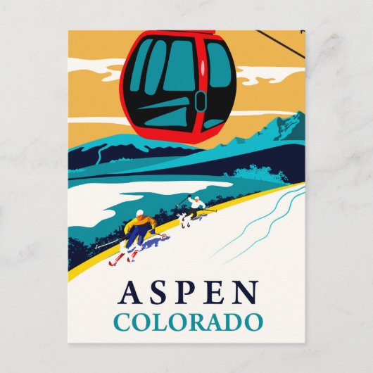Aspen, Colorado Briefkaart (Voorkant)
