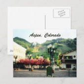 Aspen, Colorado Briefkaart (Voorkant / Achterkant)