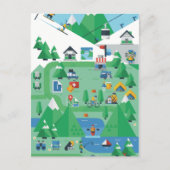 Aspen Colorado Briefkaart (Voorkant)