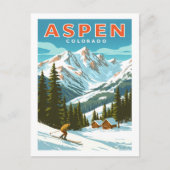  Aspen Colorado Briefkaart (Voorkant)