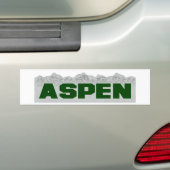 Aspen, Colorado Bumpersticker (Op auto)