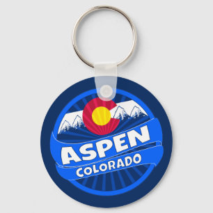Aspen Colorado burst sleutelhanger