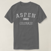 Aspen Colorado CO  T-shirt (Design voorkant)