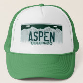 Aspen Colorado licence bord souvenir pet (Voorkant)