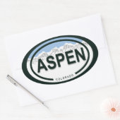 Aspen Colorado Mountain Label Stickers (Envelop)