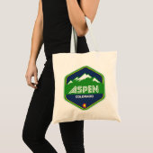 Aspen Colorado Mountain Tote Bag (Voorkant (product))