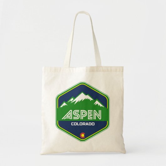 Aspen Colorado Mountain Tote Bag (Voorkant)