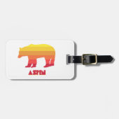 Aspen Colorado Regenboog Beer Bagagelabel (Voorkant horizontaal)