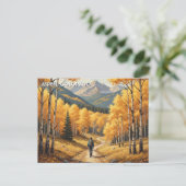 Aspen Colorado Reizen Briefkaart (Staand voorkant)