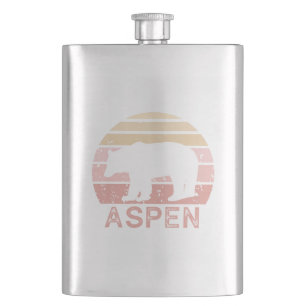 Aspen Colorado Retro Beer Flacon