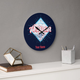 Aspen Colorado Retro Skier  USA Ski Grote Klok