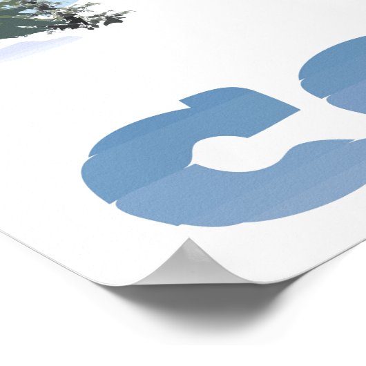 Aspen, Colorado, Rocky Mountain, Ski Poster (Hoek)