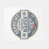 Aspen Colorado Rocky Mountains Tee Hiking Camping Fleece Deken (Voorkant (Horizontaal))