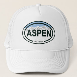 Aspen Colorado Rocky Mountains Trucker Pet