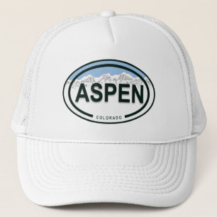 Aspen Colorado Rocky Mountains Trucker Pet
