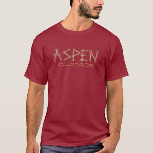 Aspen Colorado rustige bogen t-shirt (Voorkant)